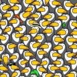 Rejtvény megaagyaknak: csak kevesen találják meg a pingvint 30 másodperc